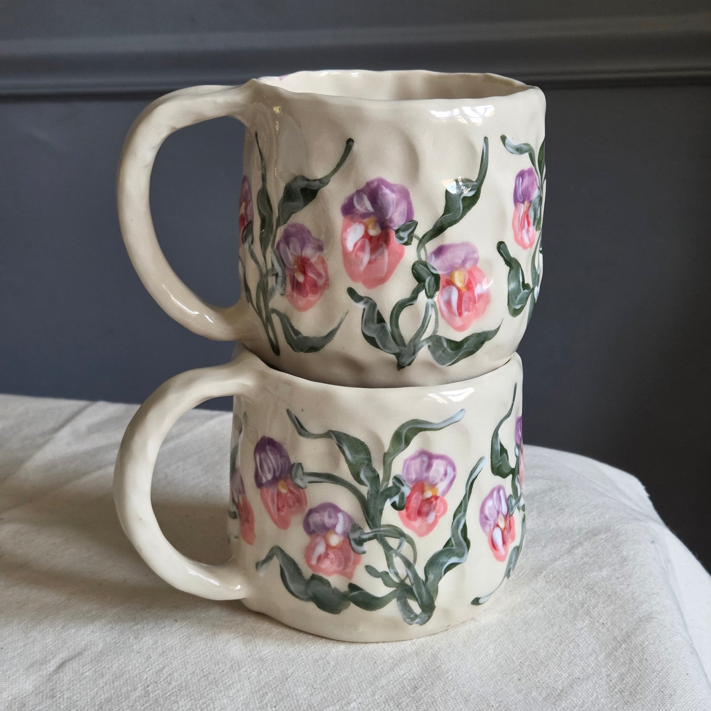 SweetEST Mug - Pink Purple Pansies Season