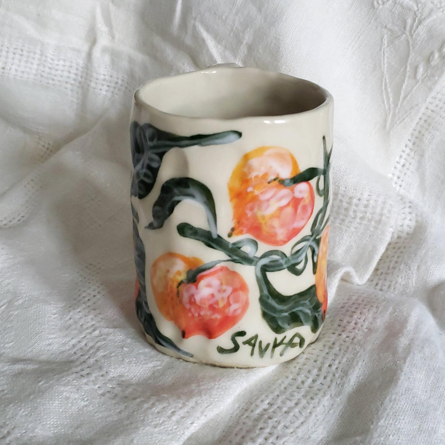 Tall Size Mug - Peach Season