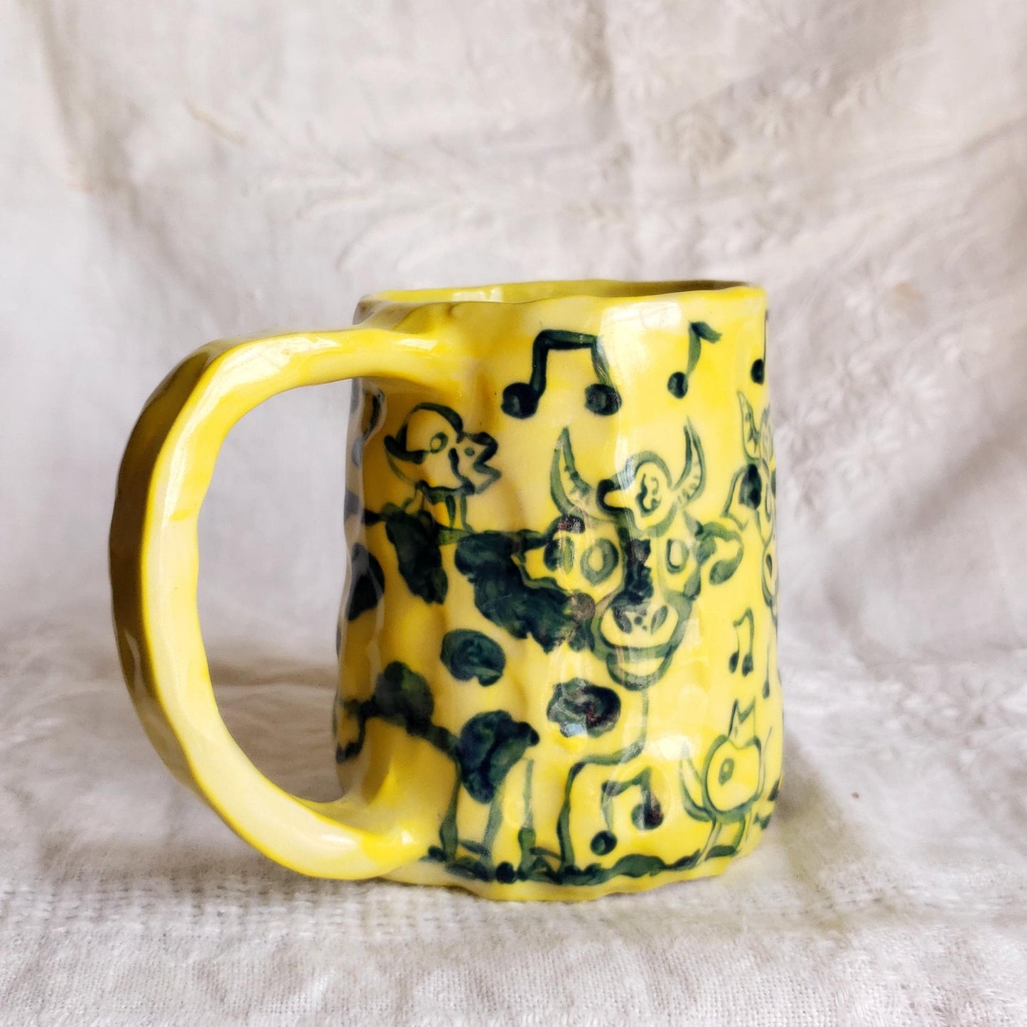 Tall Mug - Post-It Series - Singing Chicks