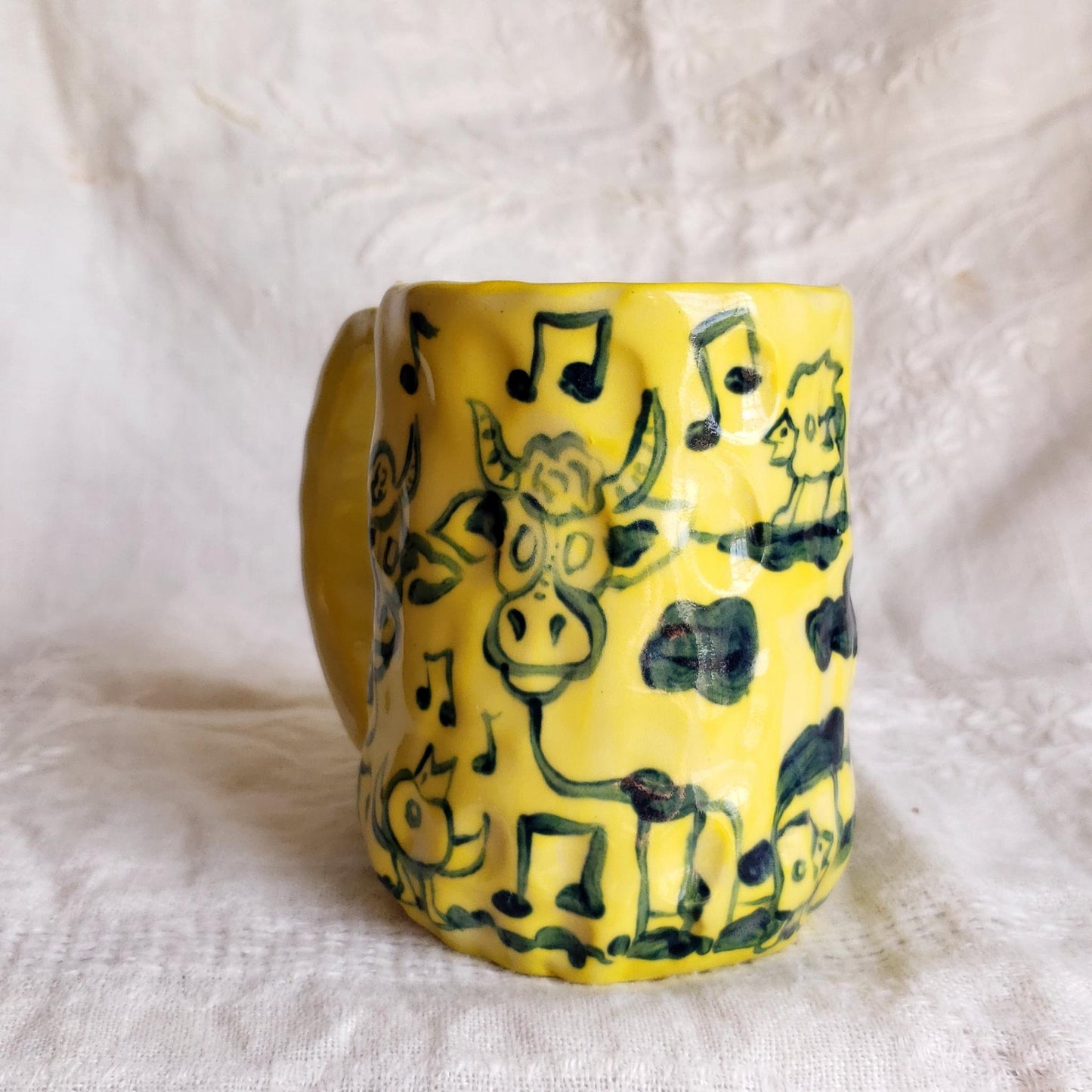 Tall Mug - Post-It Series - Singing Chicks