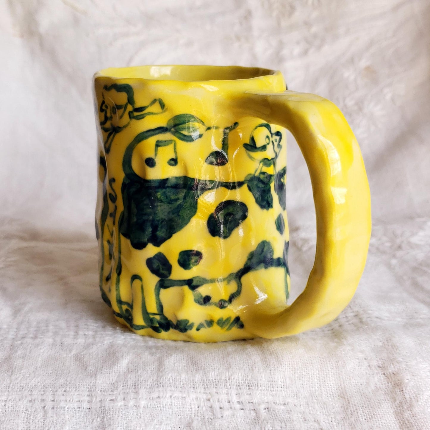 Tall Mug - Post-It Series - Singing Chicks