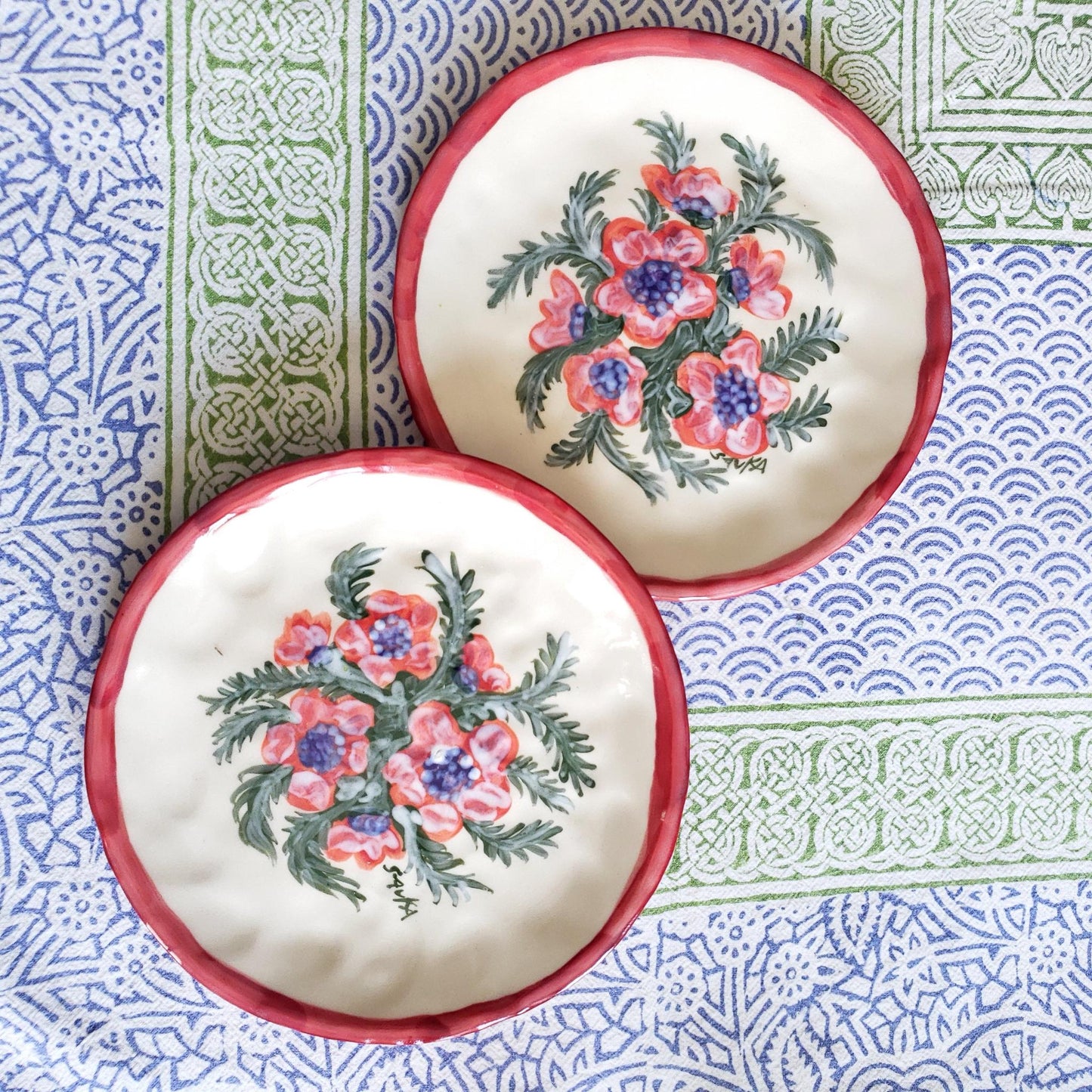 Stackable 6.5" Plate - Cosmos Season