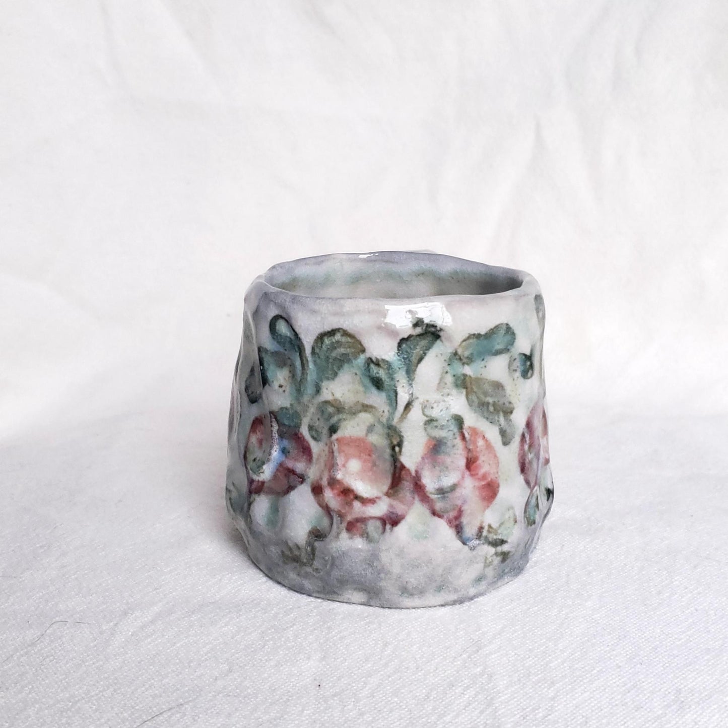 Sweet Size Wood & Soda Fired Mug - Beets Season