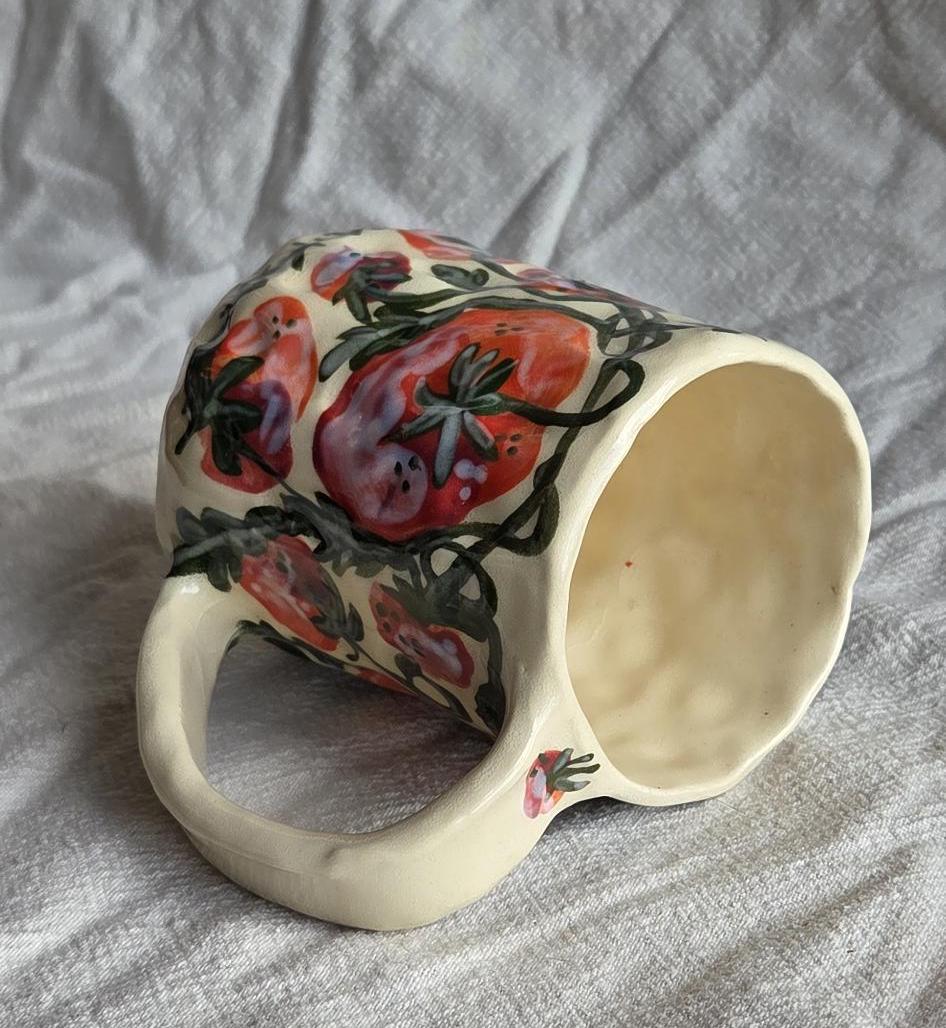 Tall Size Mug - Tomato Season - SECONDS SALE