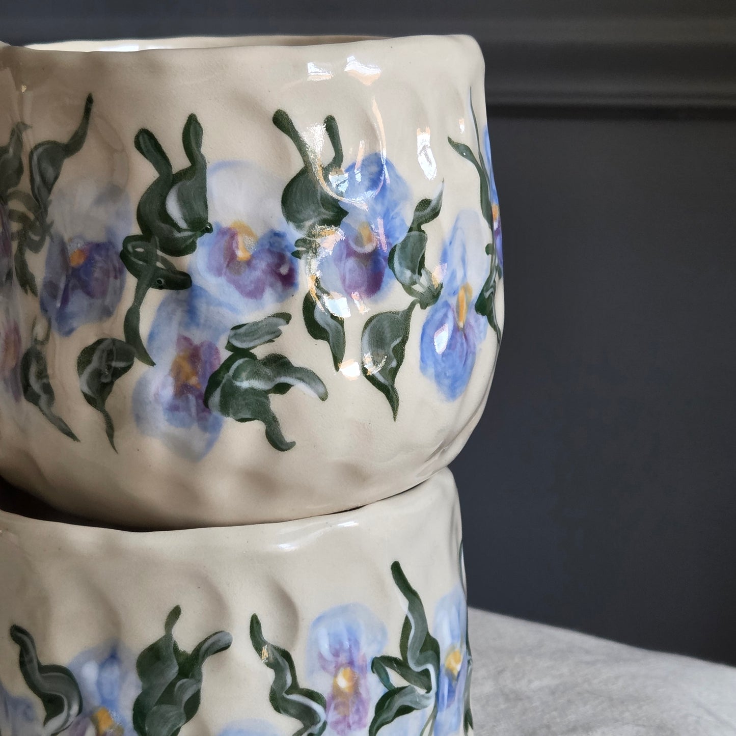SweetEST Mug - Blue Pansies Season