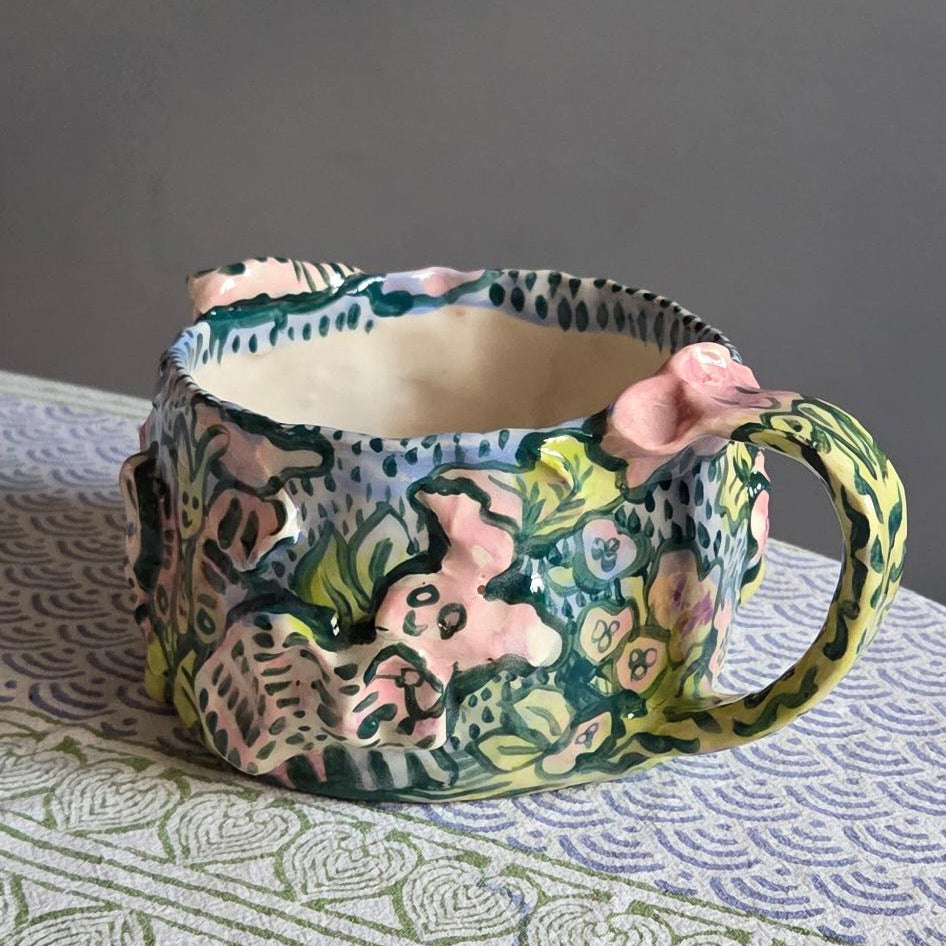 Short & Stout Size Story Mug - Garden Party