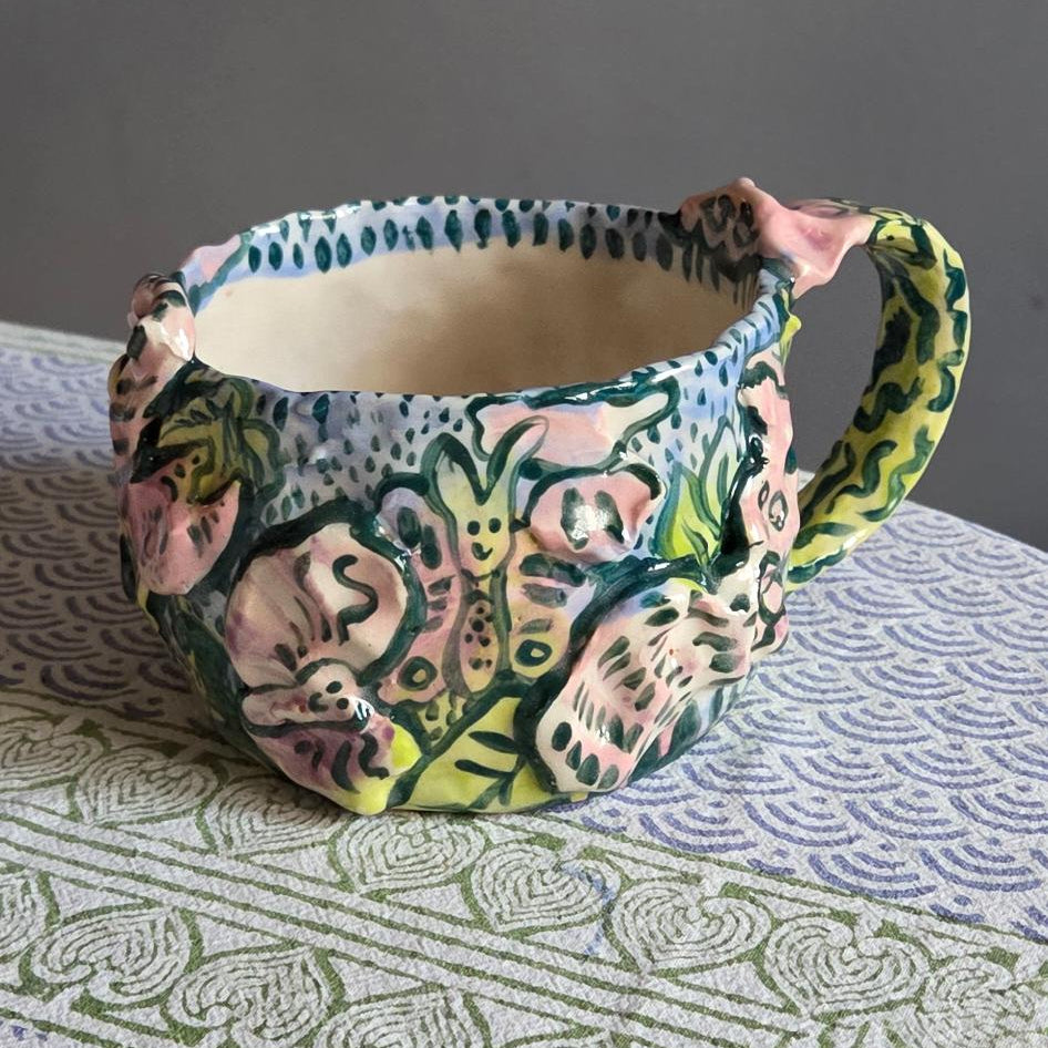 Short & Stout Size Story Mug - Garden Party