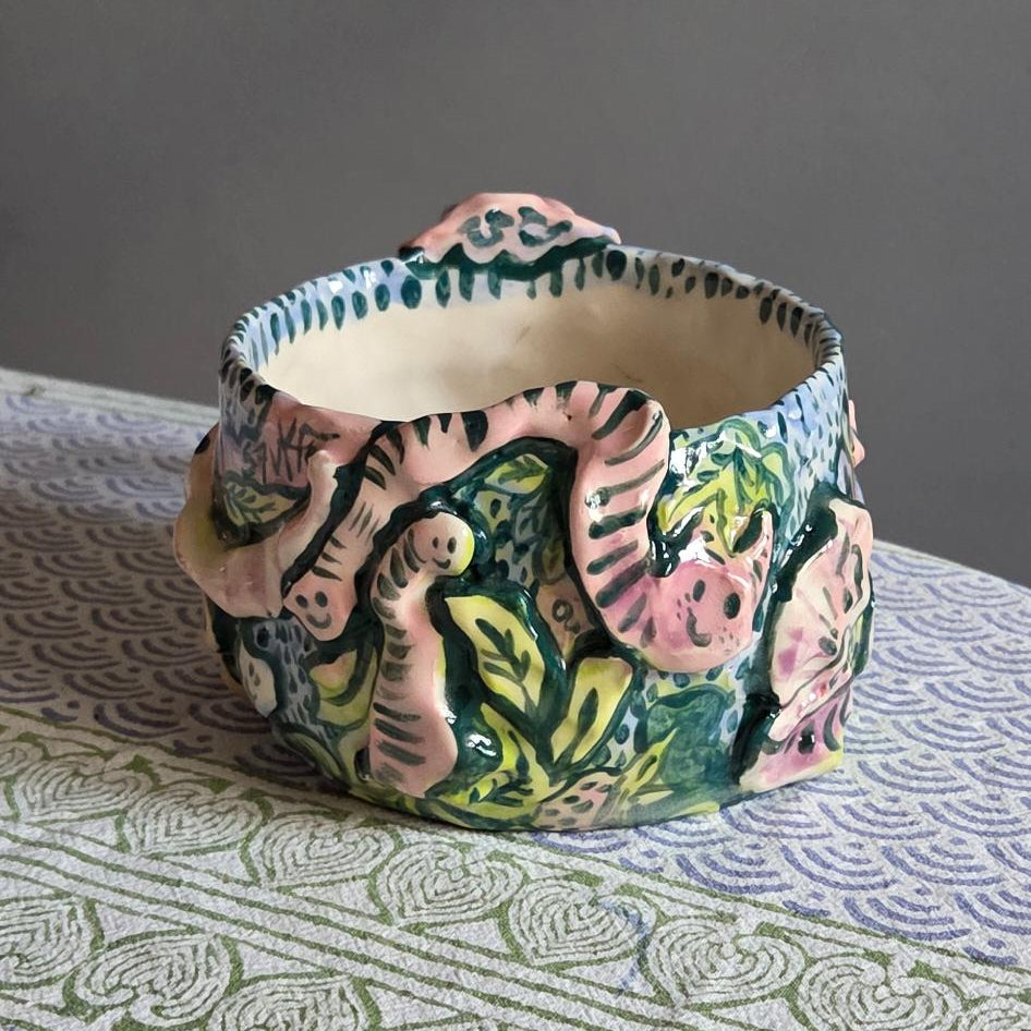 Short & Stout Size Story Mug - Garden Party