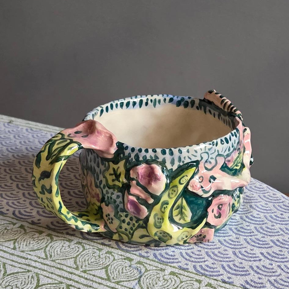 Short & Stout Size Story Mug - Garden Party