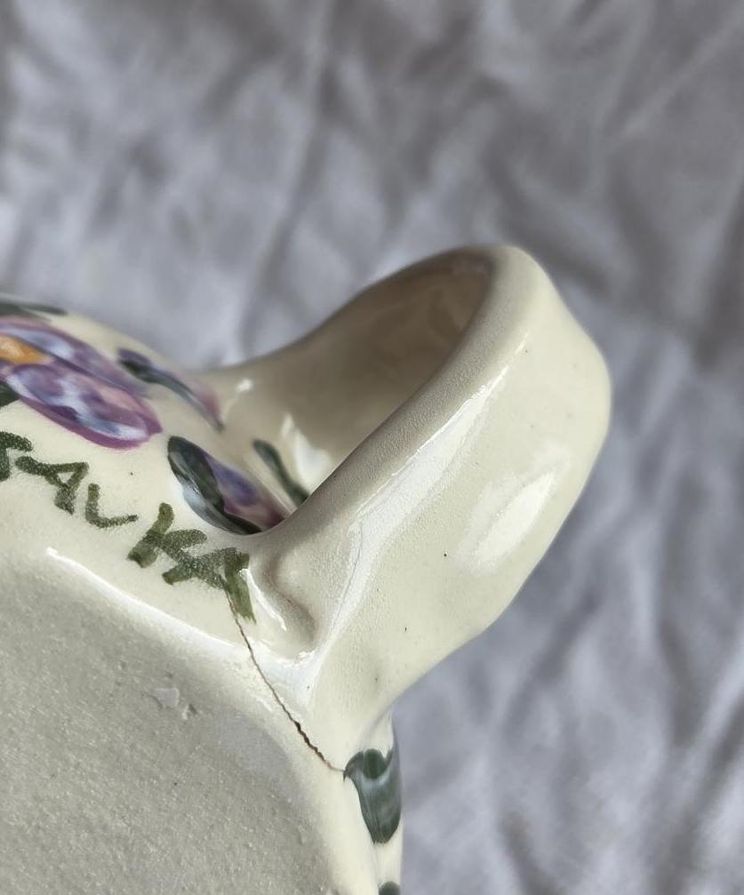 Short & Stout Mug - Purple Pansy Season - SECONDS SALE