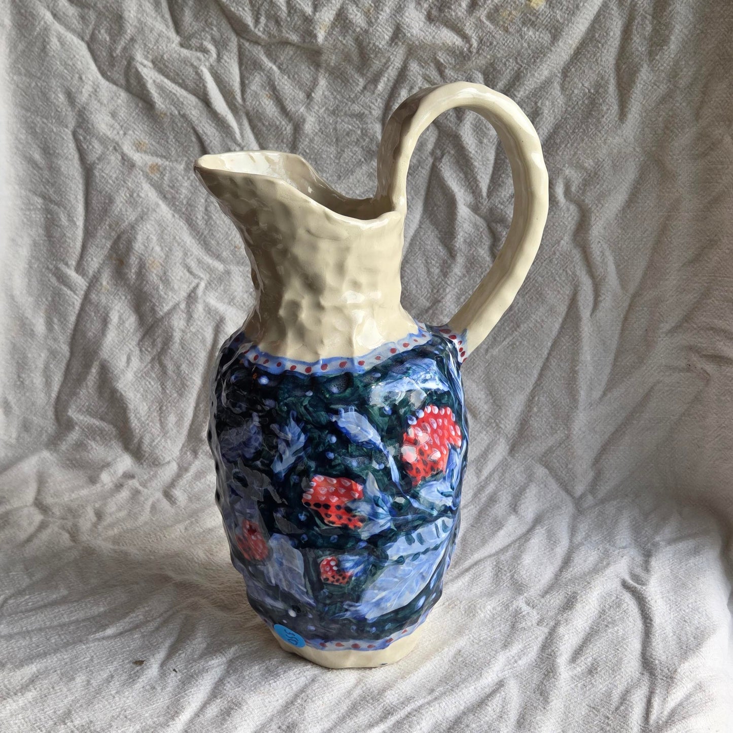 Pitcher - Blue Strawberries