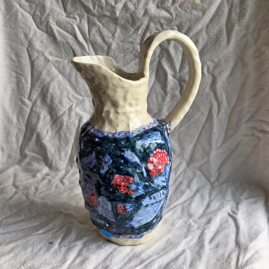 Pitcher - Blue Strawberries