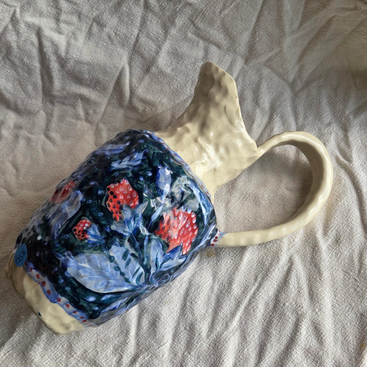Pitcher - Blue Strawberries