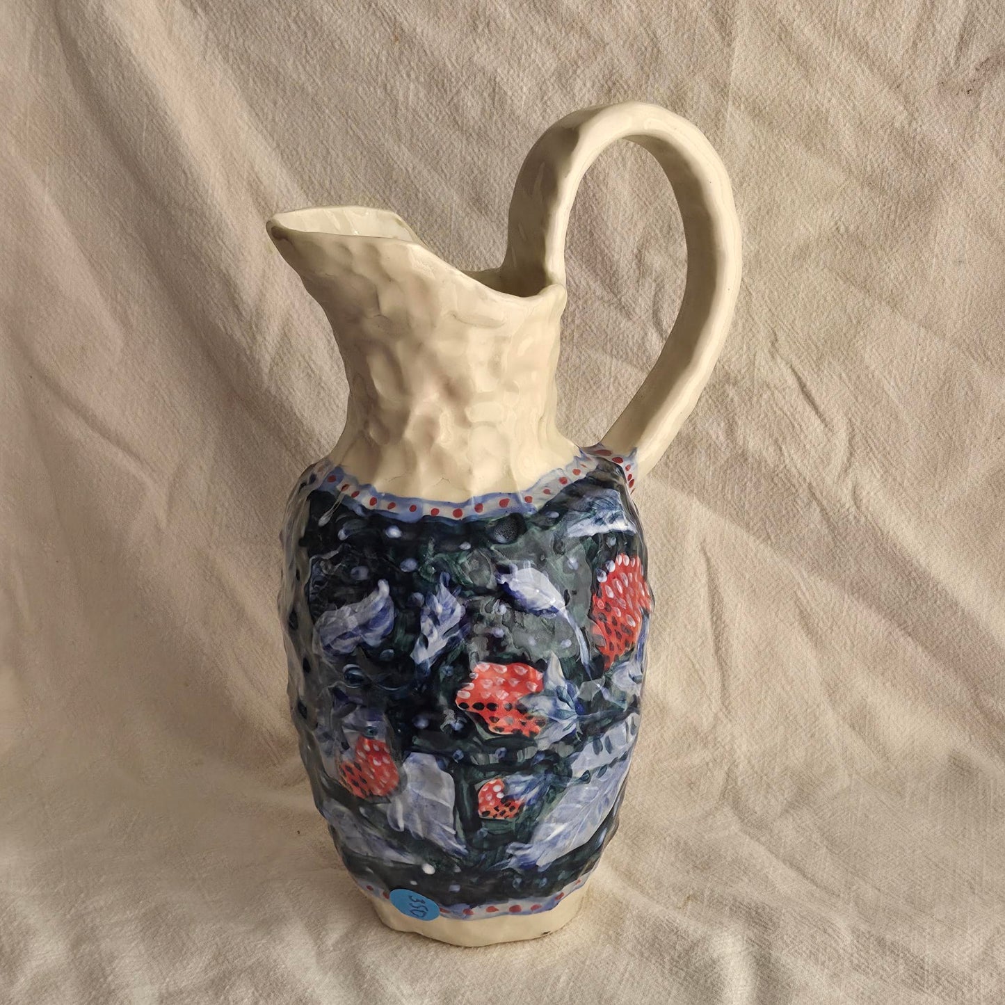 Pitcher - Blue Strawberries