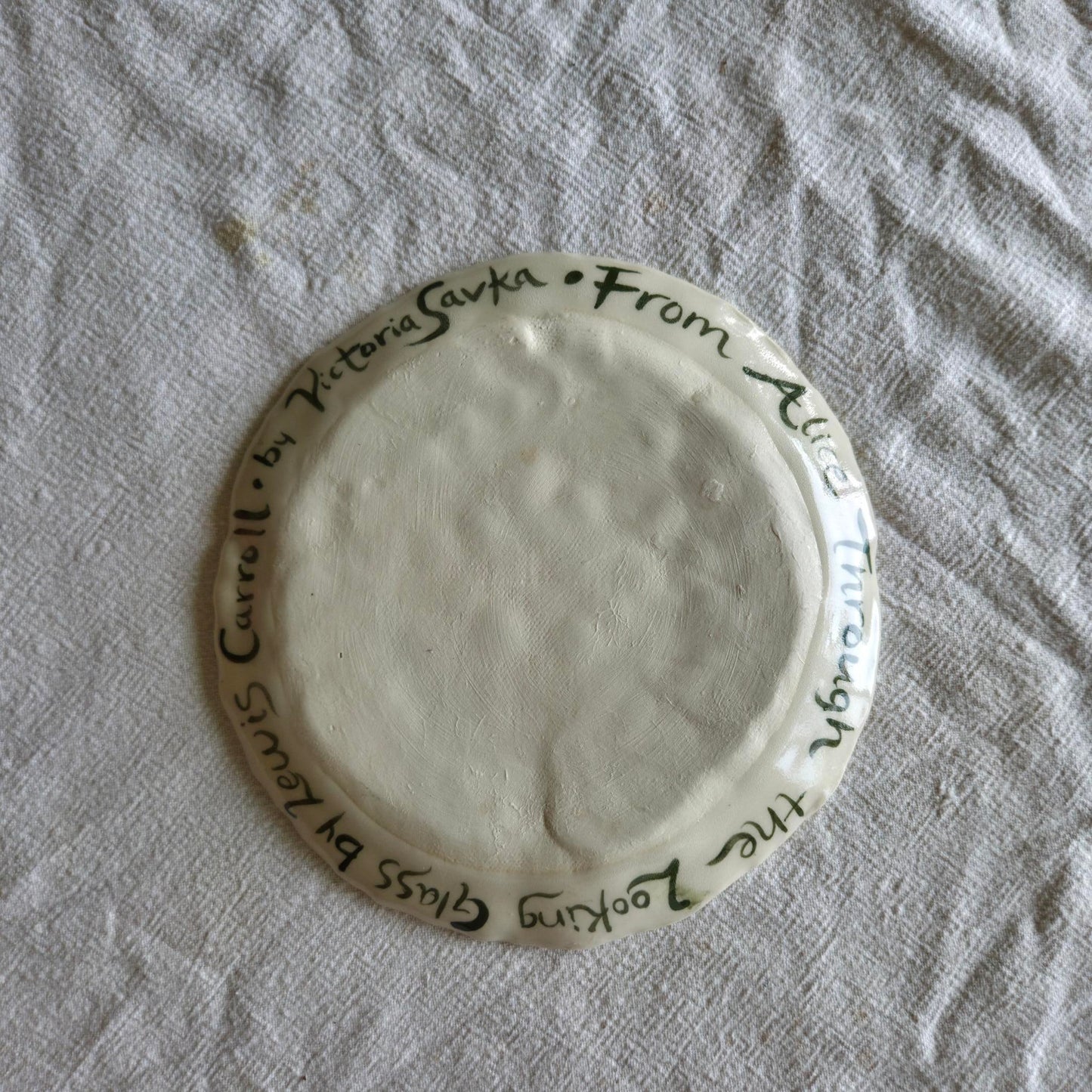 Stackable 6.5" Plate(s) - "Life, what is it but a dream?" - SECONDSALE