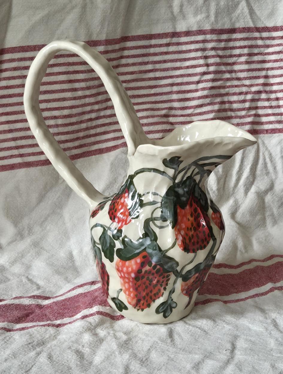 Pitcher - Strawberries - SECONDS SALE