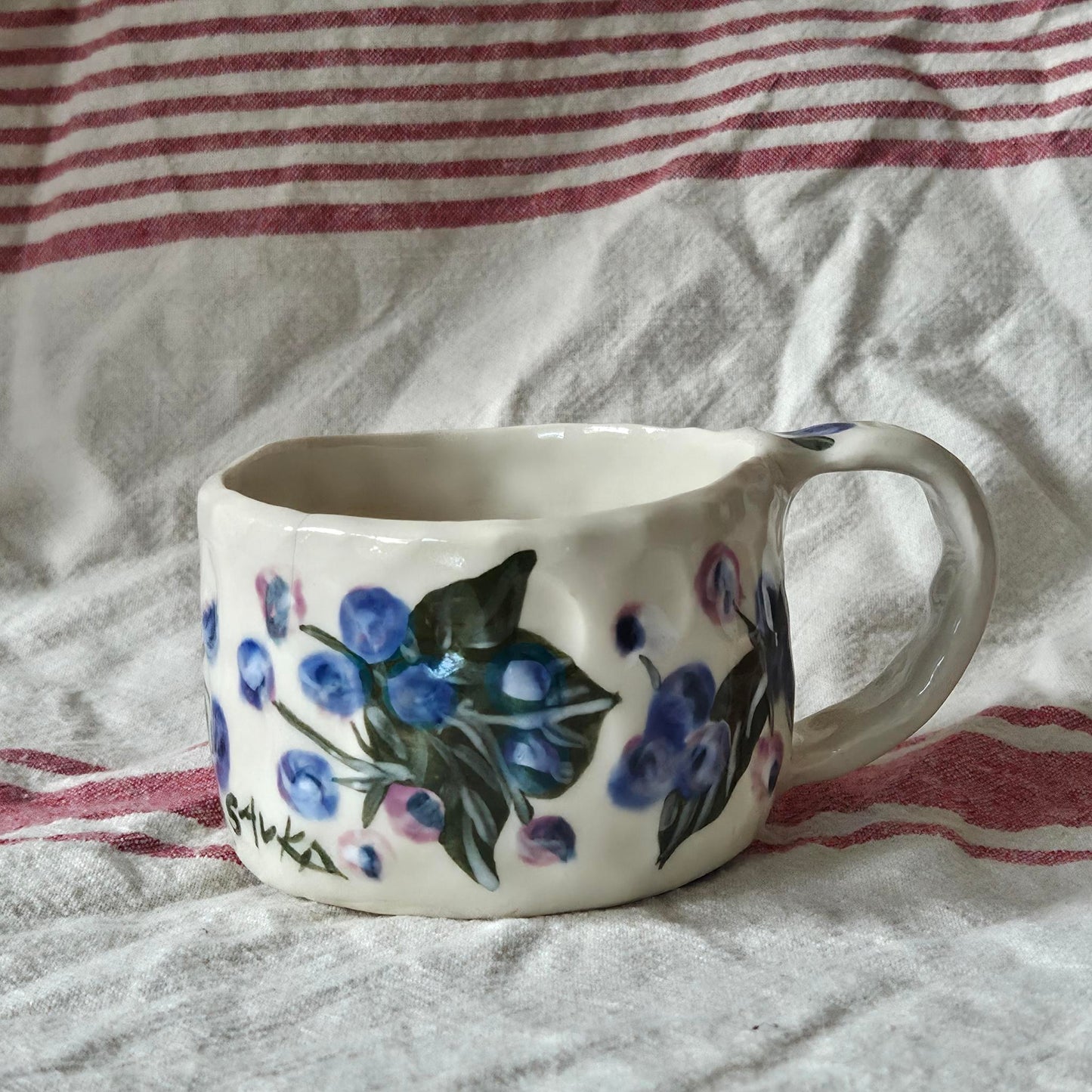 Short & Stout Mug - Blueberry Season - SECONDS SALE