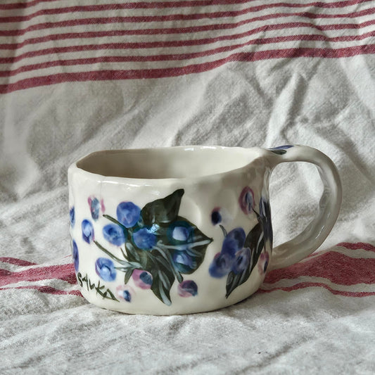 Short & Stout Mug - Blueberry Season - SECONDS SALE