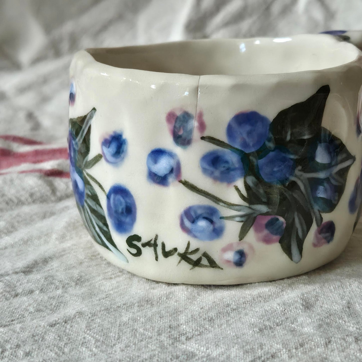 Short & Stout Mug - Blueberry Season - SECONDS SALE