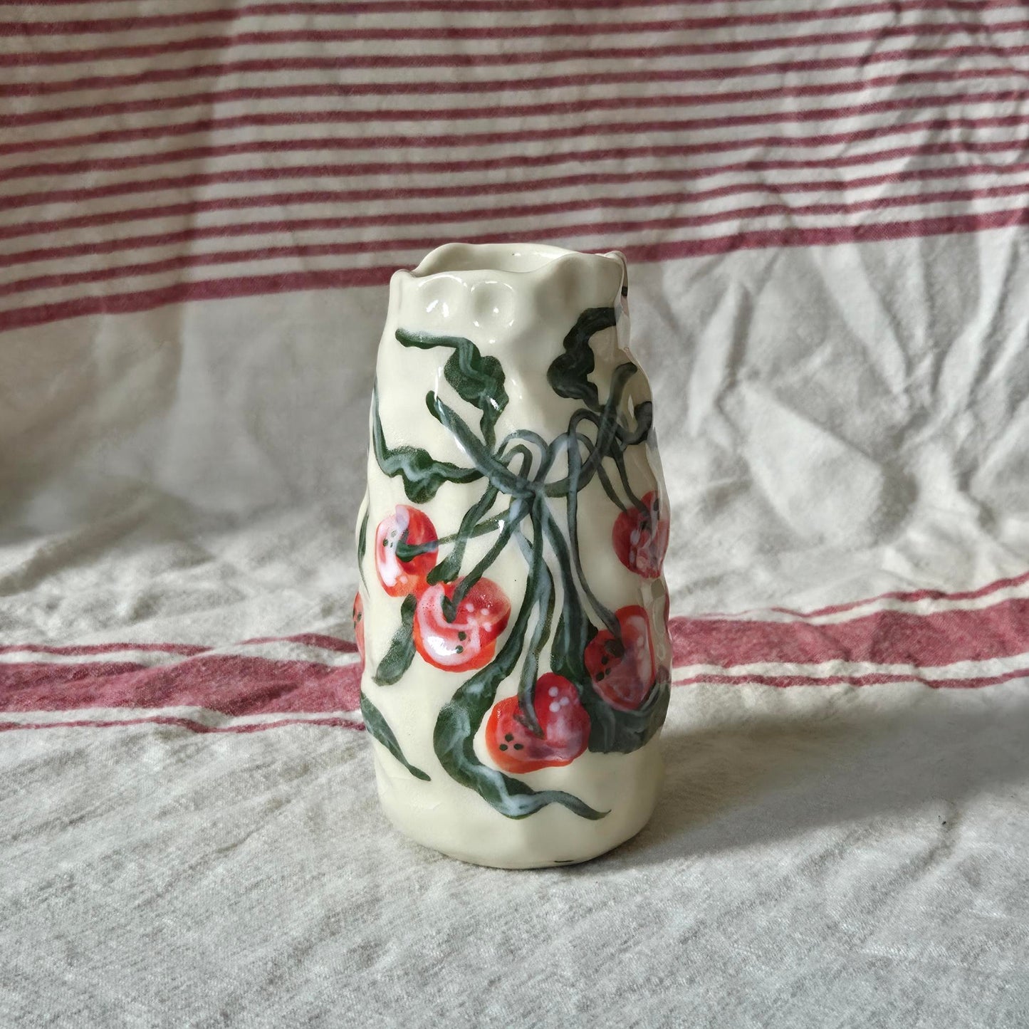 Vase - Cherries