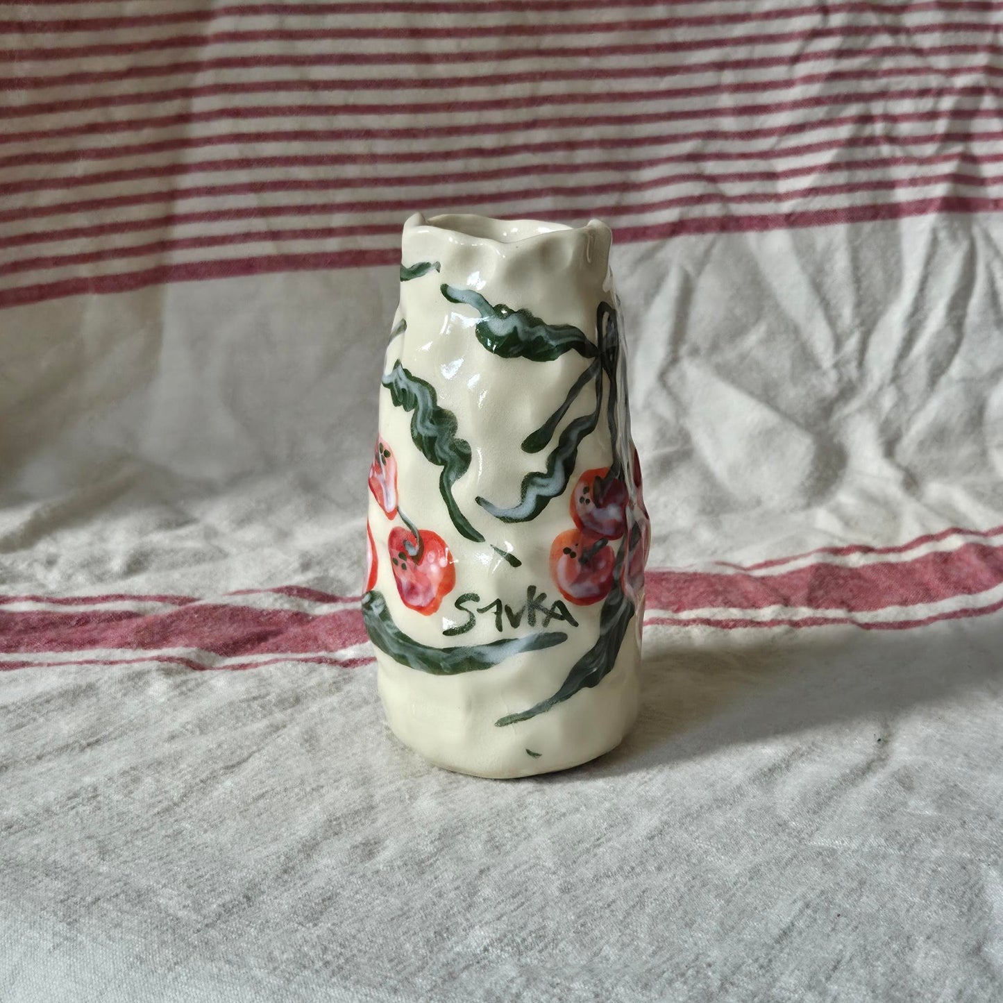 Vase - Cherries