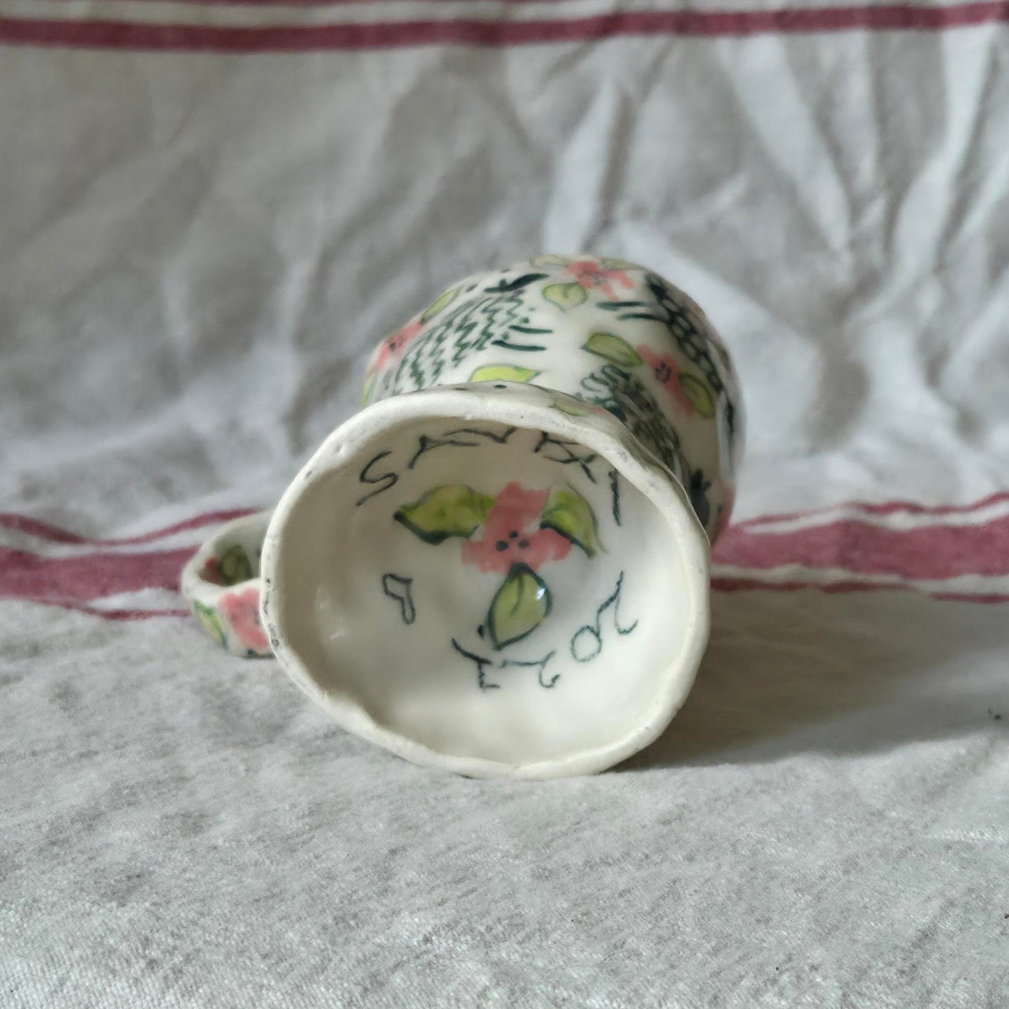 Sweet Mug - Prancing Sheep Teacup - SECONDS SALE