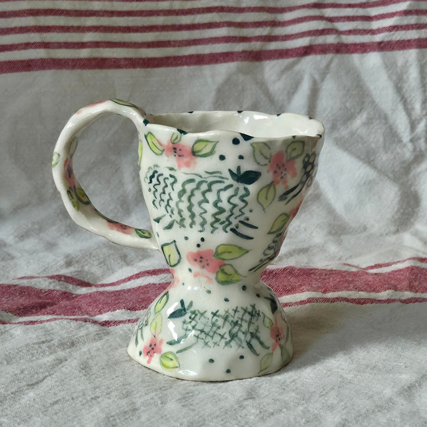 Sweet Mug - Prancing Sheep Teacup - SECONDS SALE