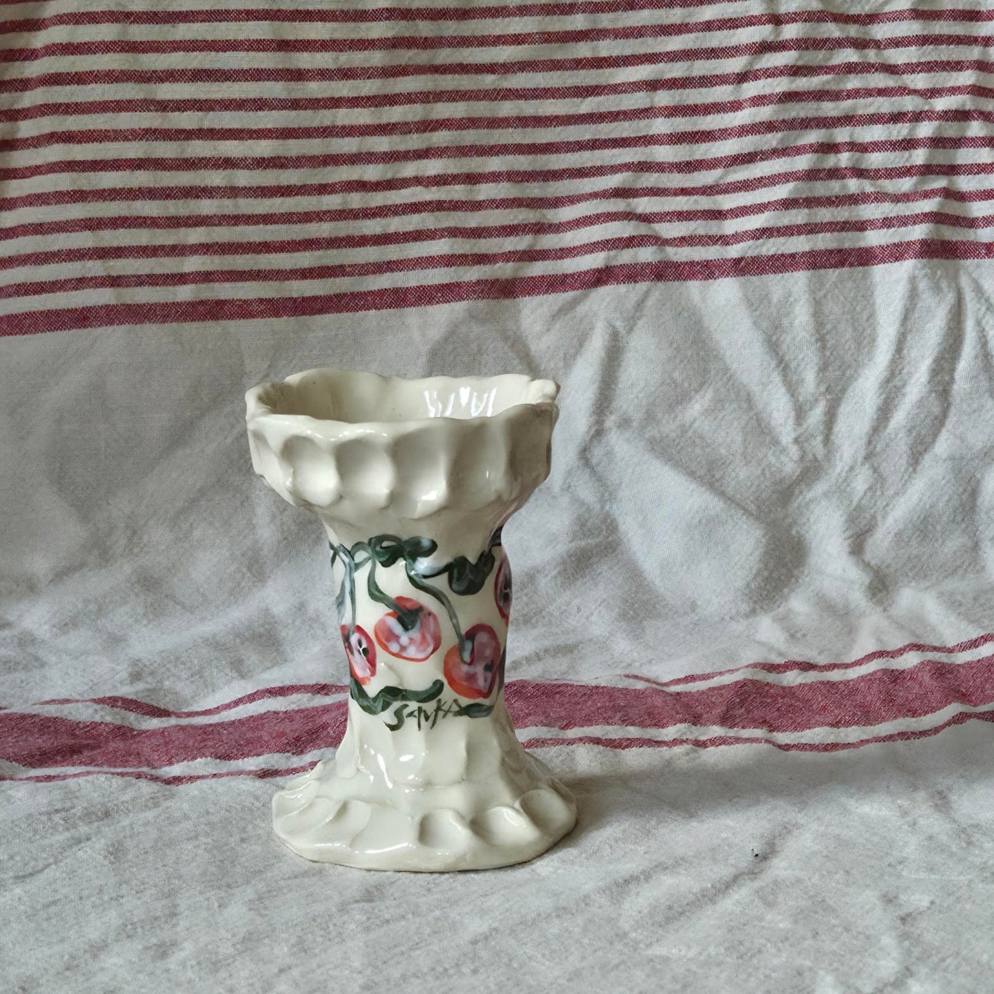Candleholder - Cherry Season - SECONDS SALE