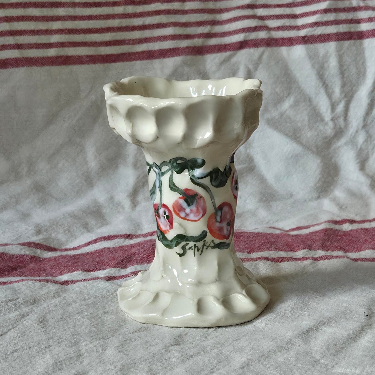 Candleholder - Cherry Season - SECONDS SALE