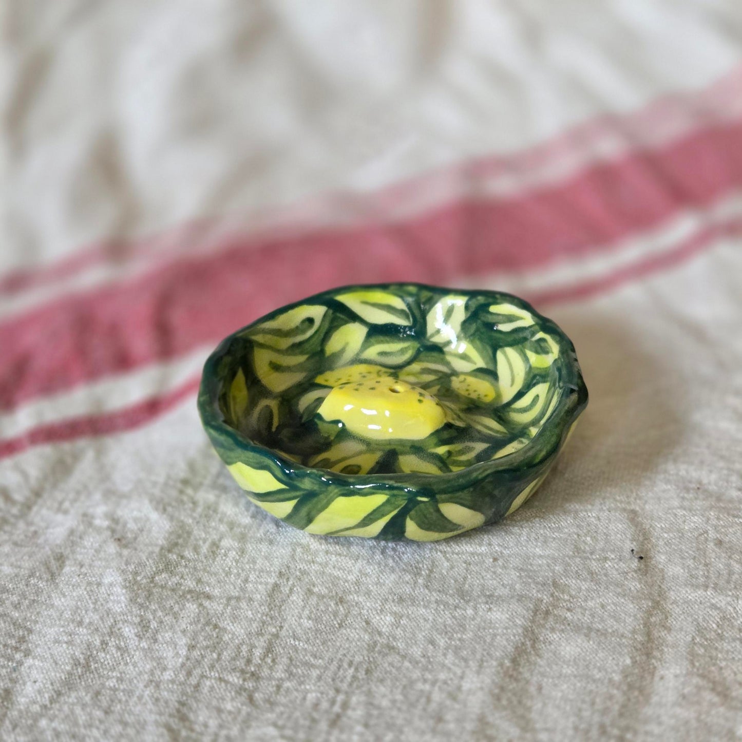 Incense holder- Lemon Tree SECONDS SALE