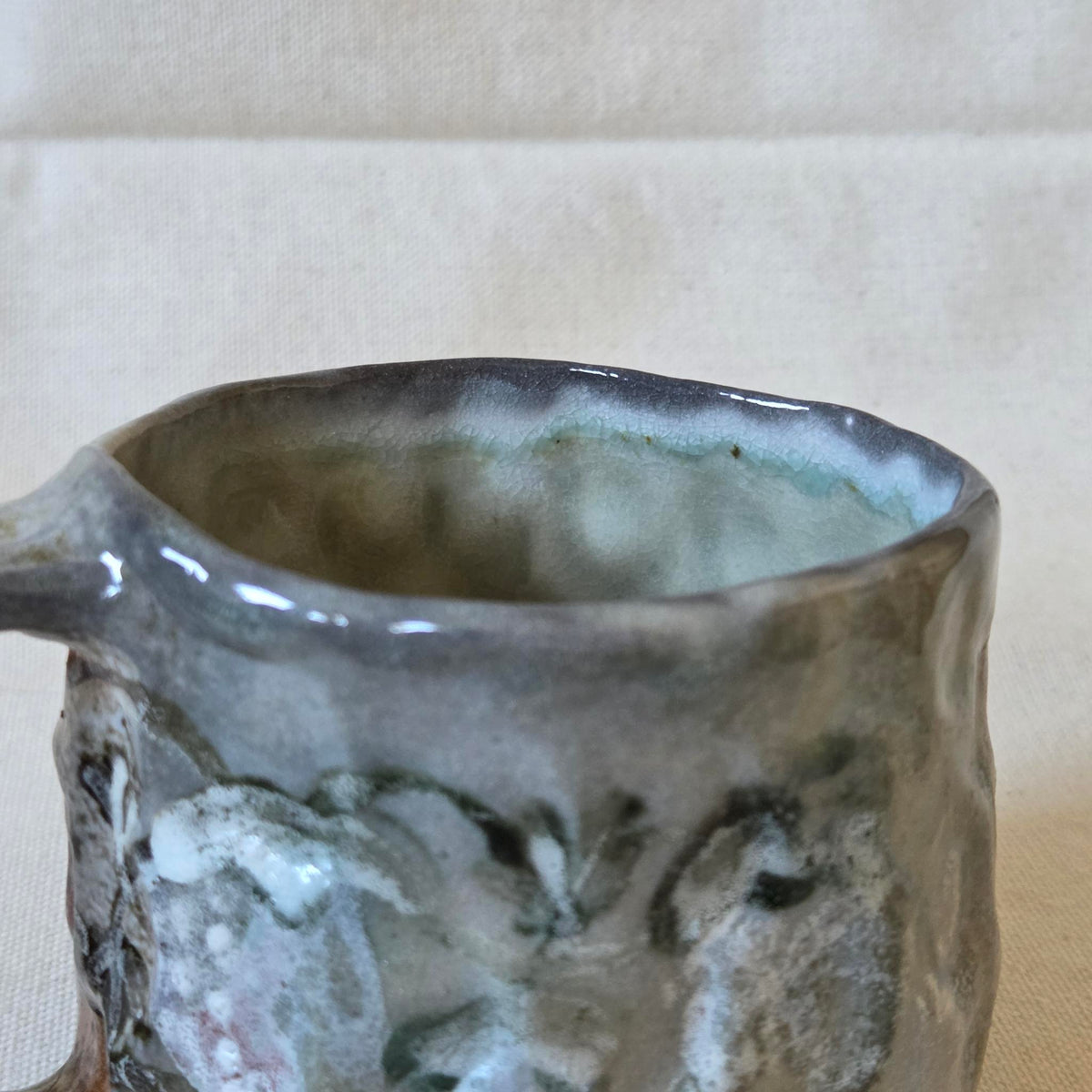 Sweet Size Mug - Woodfired - Strawberry Season i