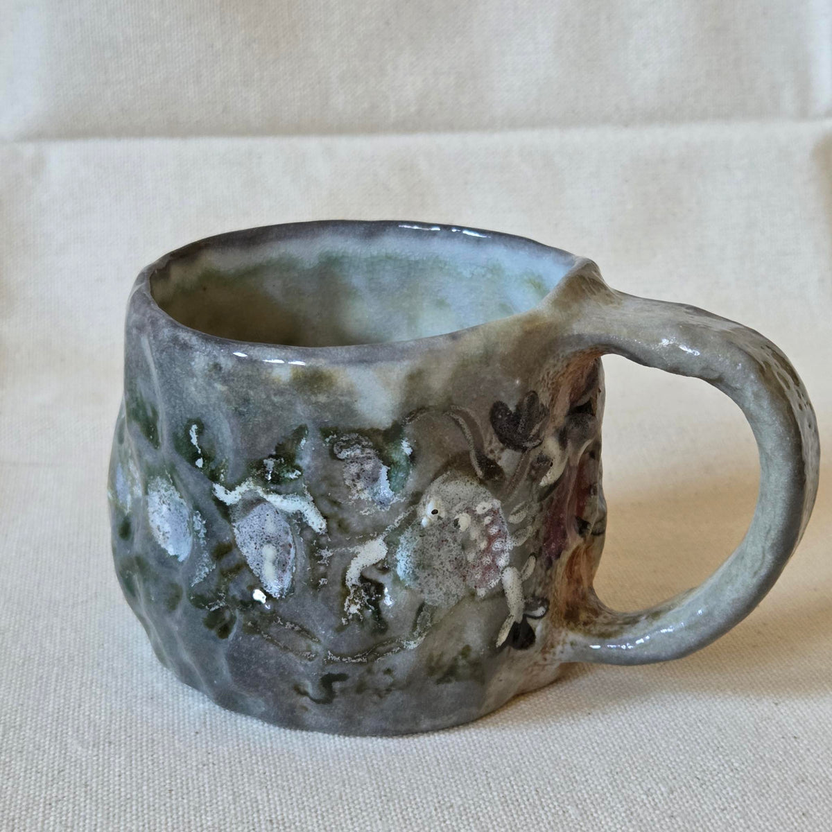 Sweet Size Mug - Woodfired - Strawberry Season i