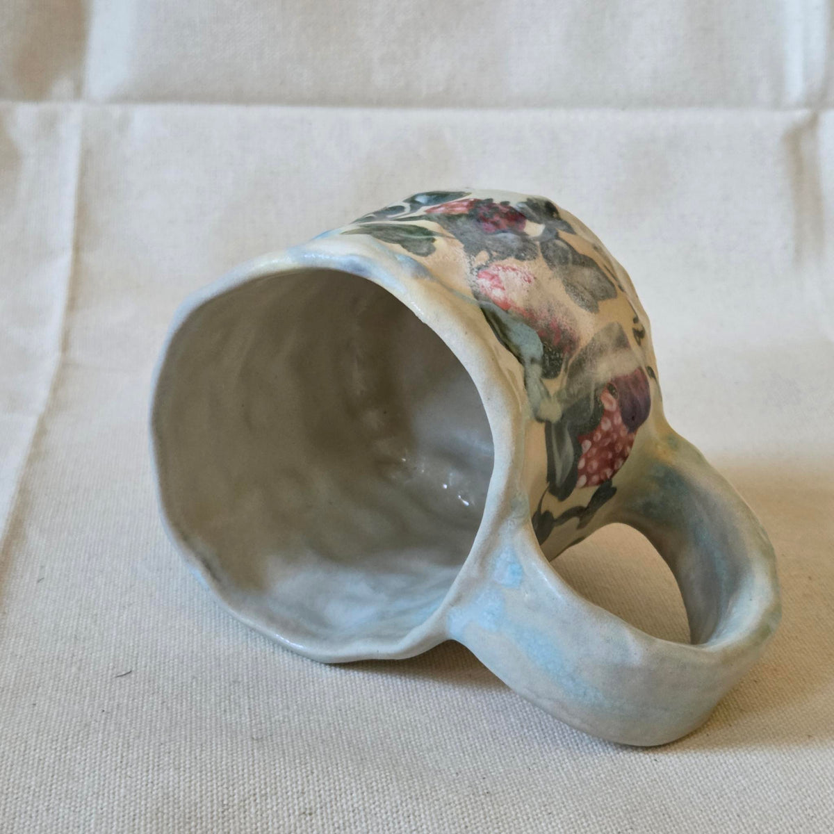 Sweet Size Mug - Woodfired - Strawberry Season ii