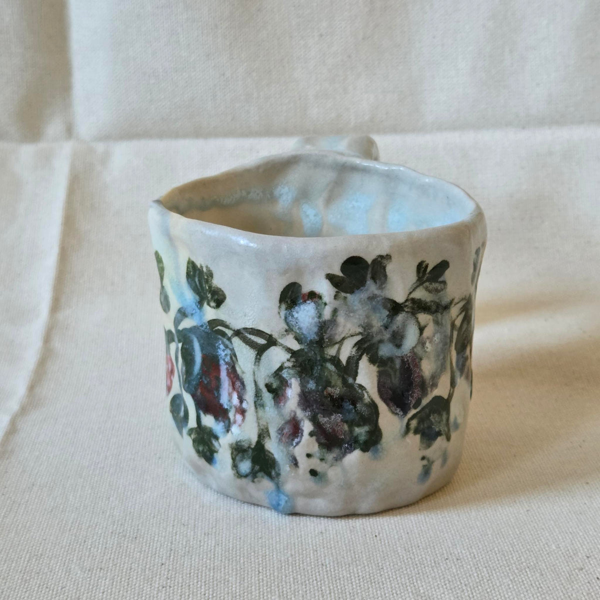 Sweet Size Mug - Woodfired - Strawberry Season iii
