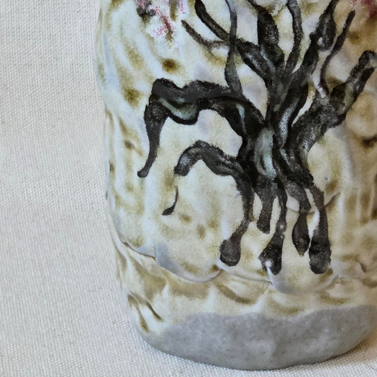 Coil-built Vase - Woodfired / Soda - Tulip Season