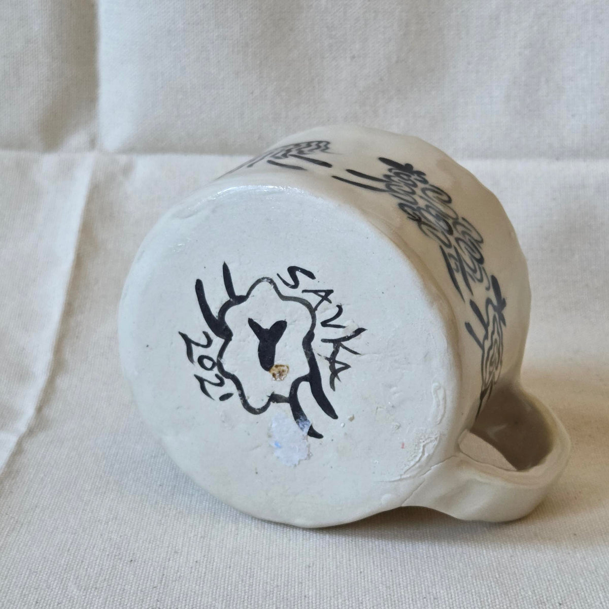 SECONDS - Short & Stout Mug - Prancing Sheep