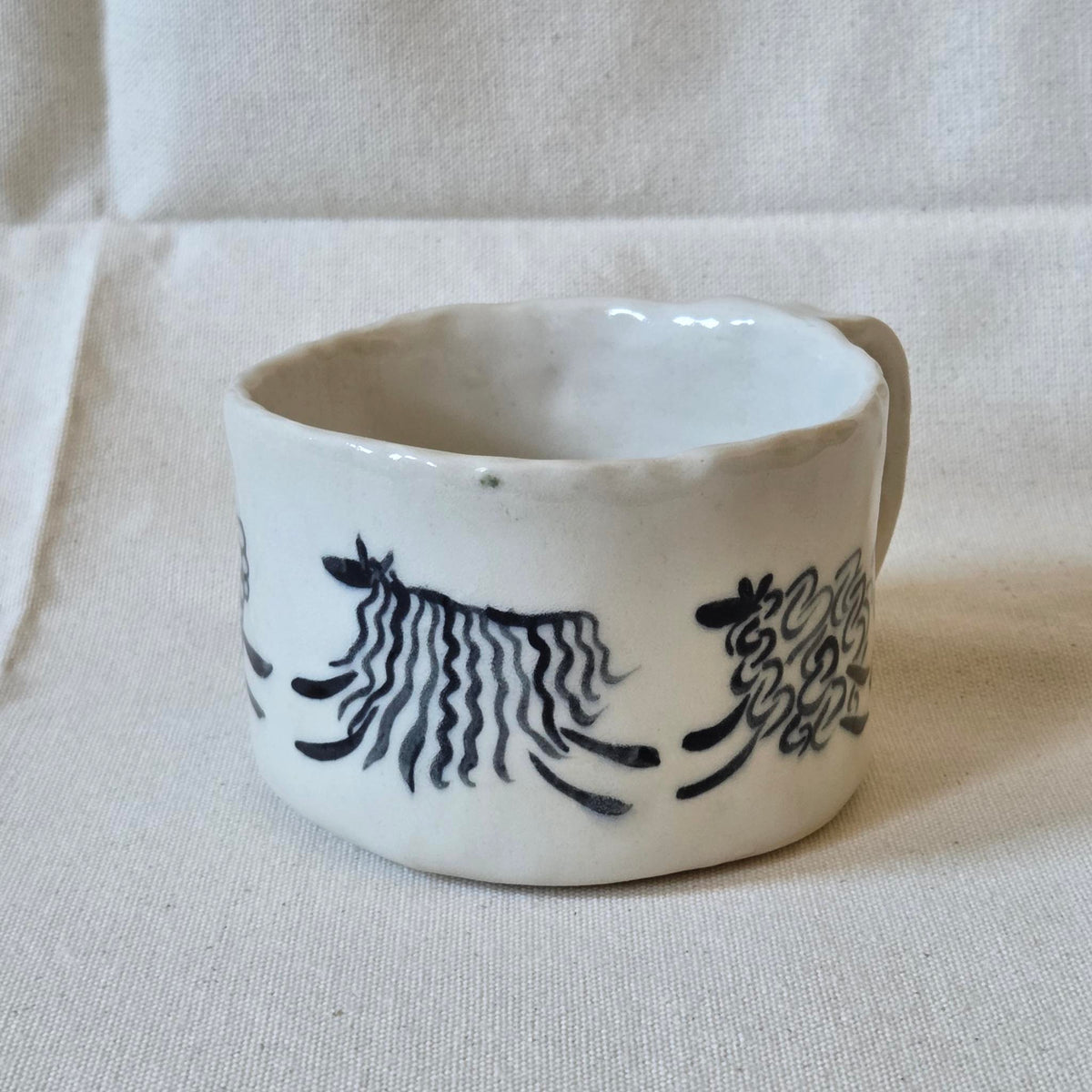 SECONDS - Short & Stout Mug - Prancing Sheep