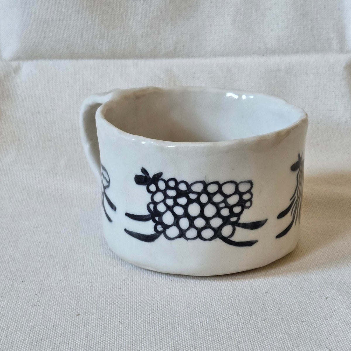 SECONDS - Short & Stout Mug - Prancing Sheep
