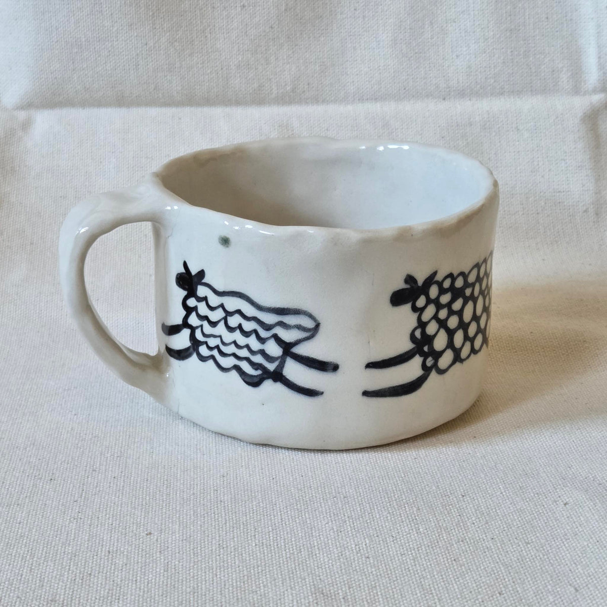 SECONDS - Short & Stout Mug - Prancing Sheep
