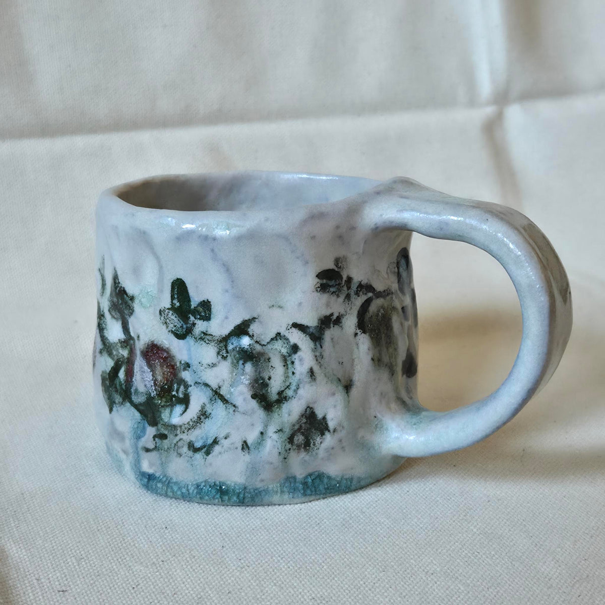 Sweet Size Mug - Woodfired - Strawberry Season iv