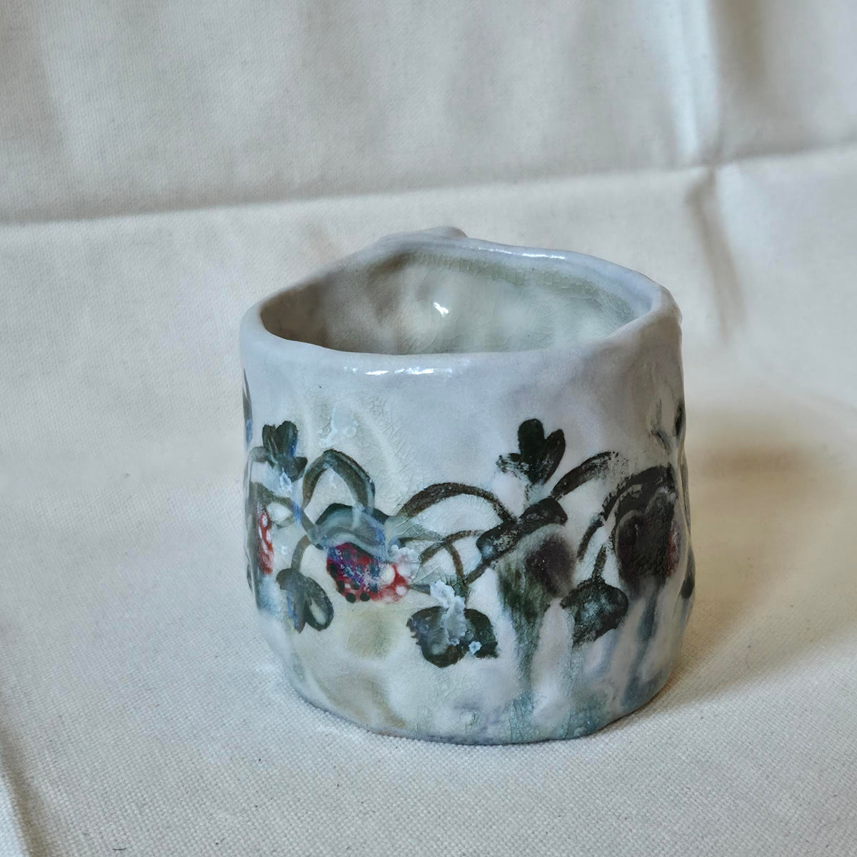 Sweet Size Mug - Woodfired - Strawberry Season iv