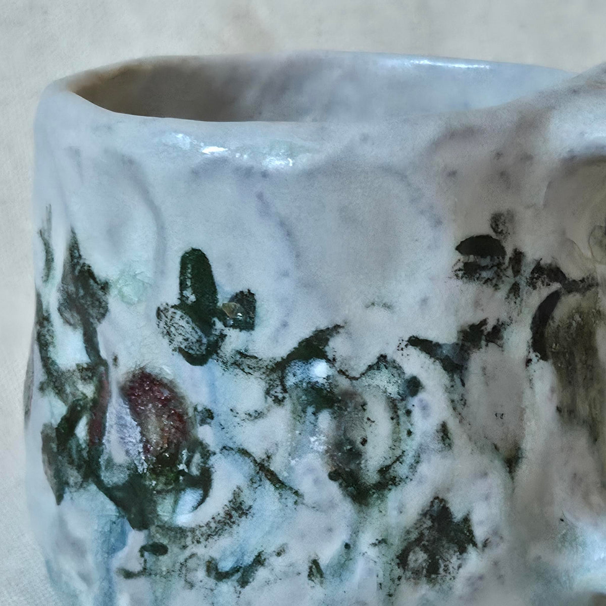 Sweet Size Mug - Woodfired - Strawberry Season iv