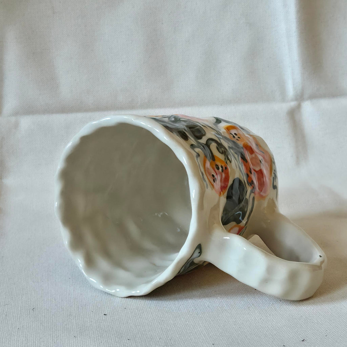 Coil-built Mug - Pumpkin Season